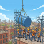 بالا بردن تانکر آب